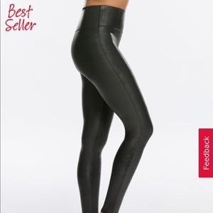 Spanx Faux Leather Leggings